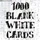 1000 Blank White Cards board game